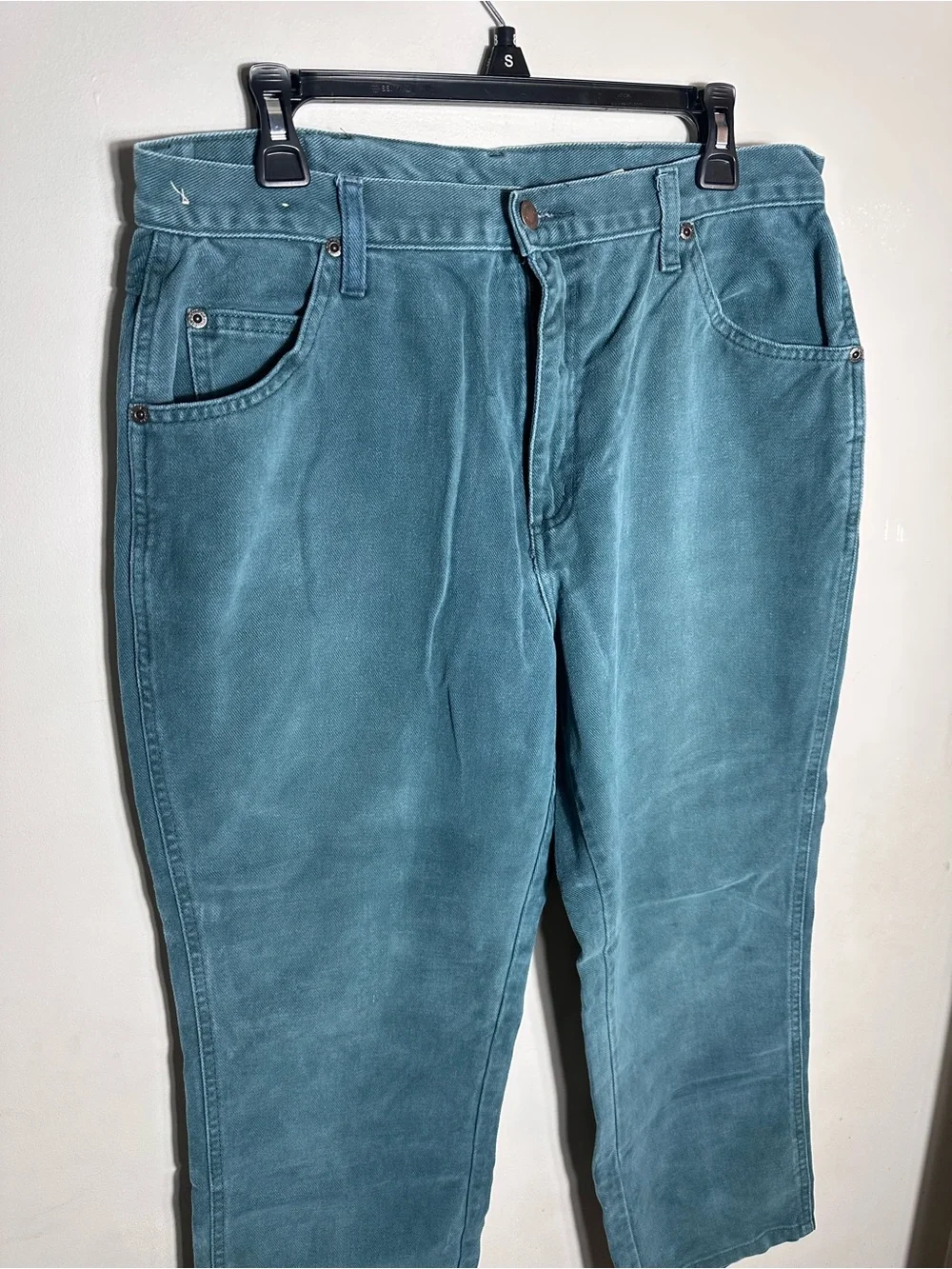 Vintage North West Blue Teal Denim Jeans Straight Pants